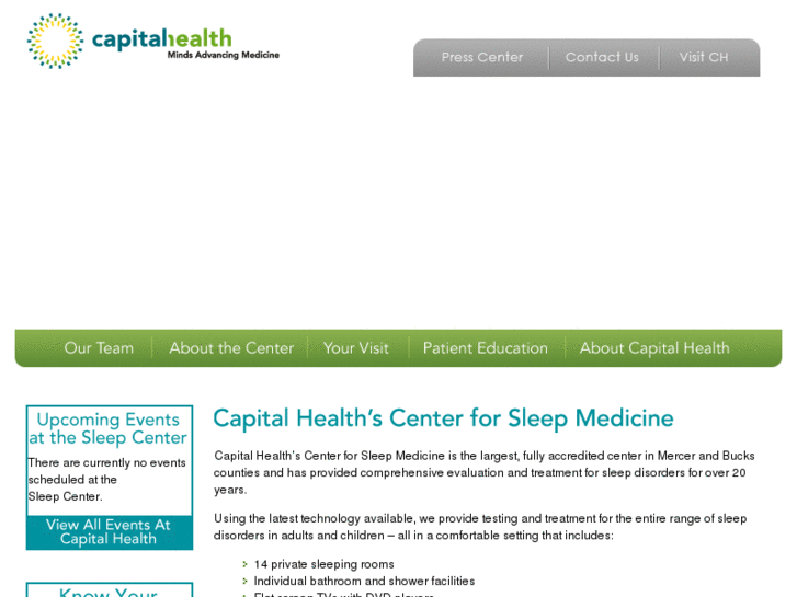 www.sleepatcapitalhealth.com