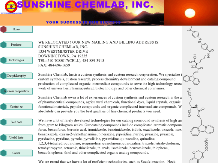 www.sunshinechemlab.com