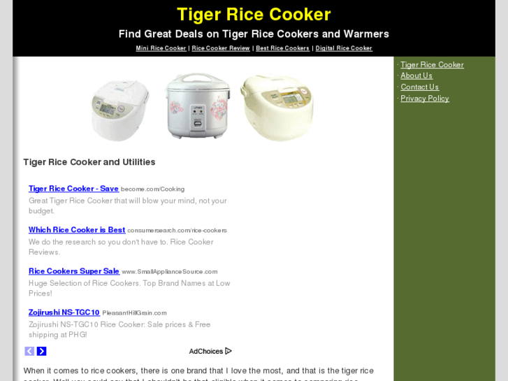 www.tigerricecooker.net