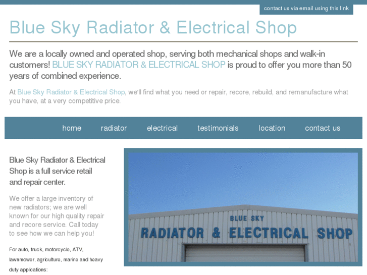 www.blueskyradiator.com