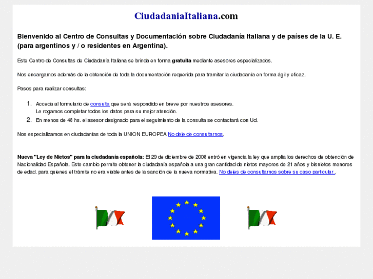 www.ciudadaniaitaliana.com