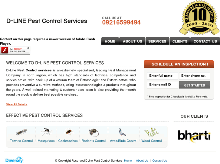 www.dlinepestcontrol.com