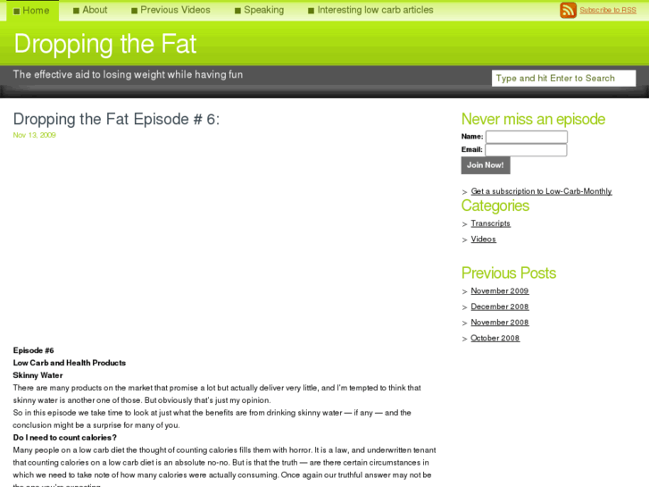 www.droppingthefat.com