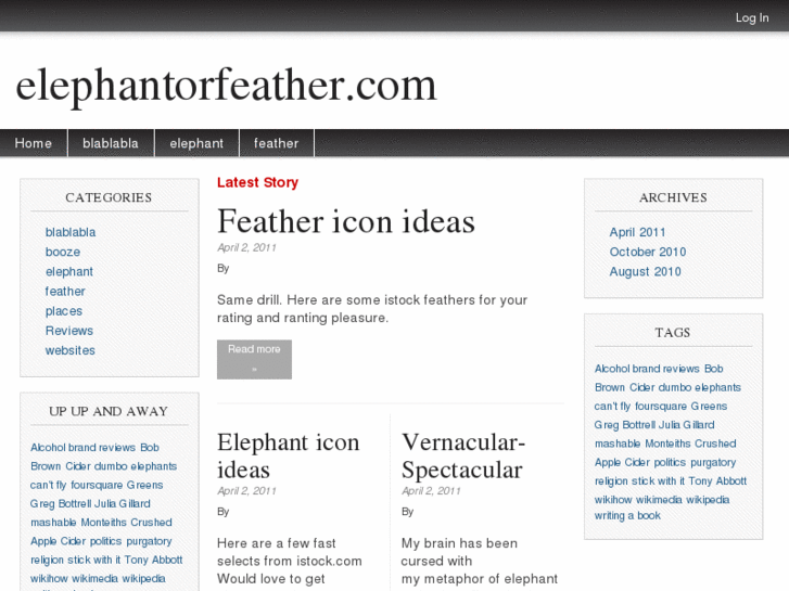 www.elephantorfeather.com