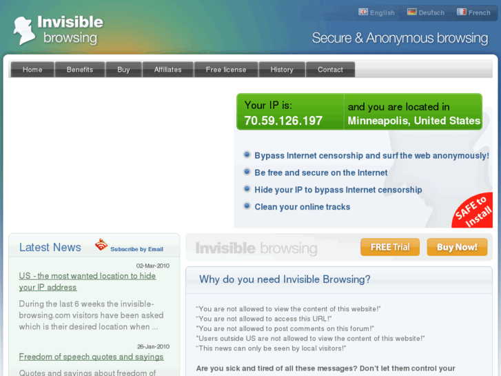 www.invisible-browsing.com