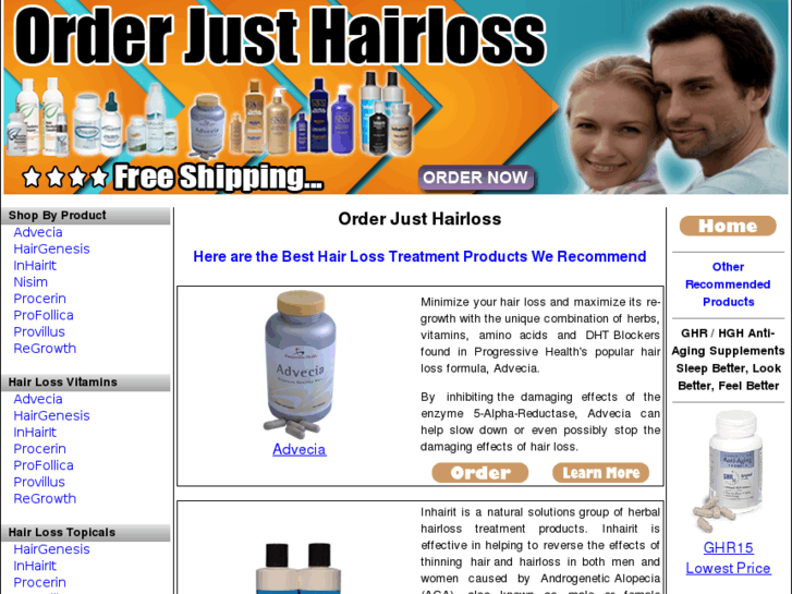 www.orderjusthairloss.com