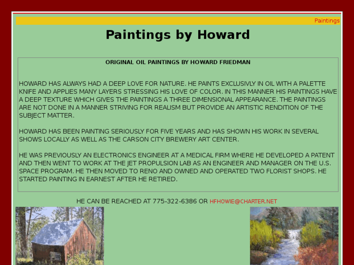 www.paintingsbyhoward.com