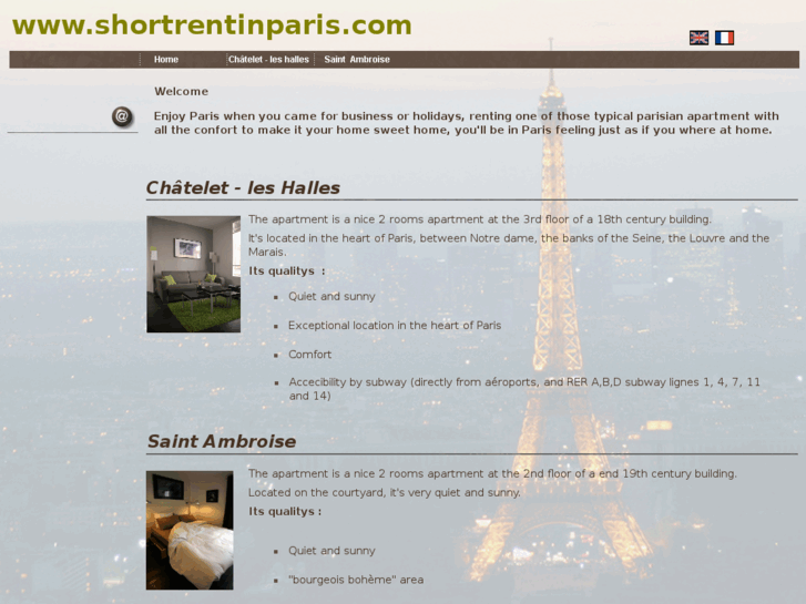 www.shortrentinparis.com