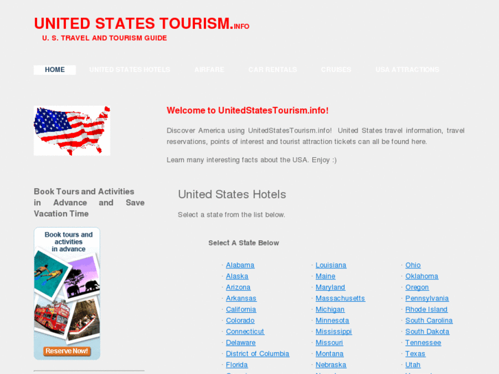 www.unitedstatestourism.info