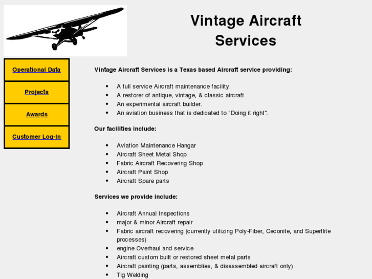 www.vintageaircraftservices.net