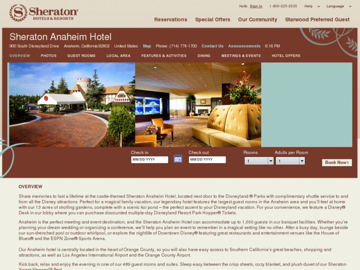 www.anaheimsheratonhotel.com