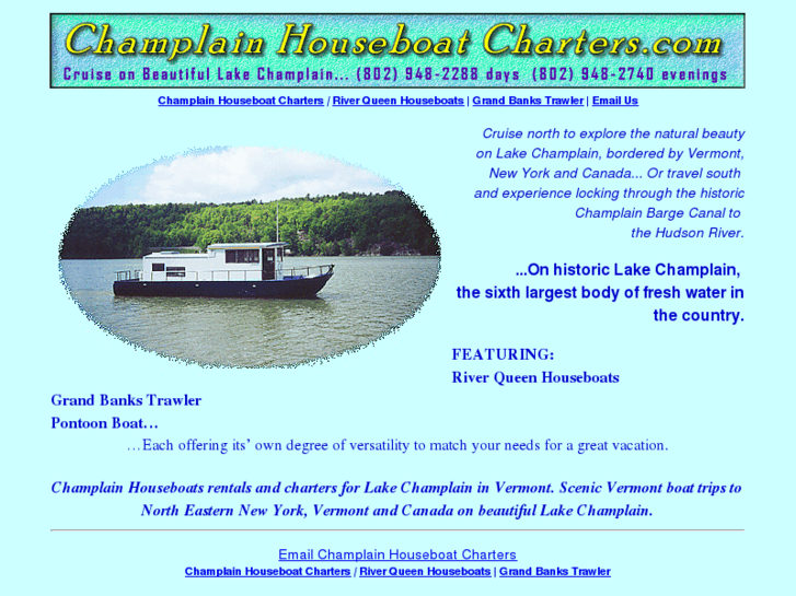 www.champlainhouseboatcharters.com