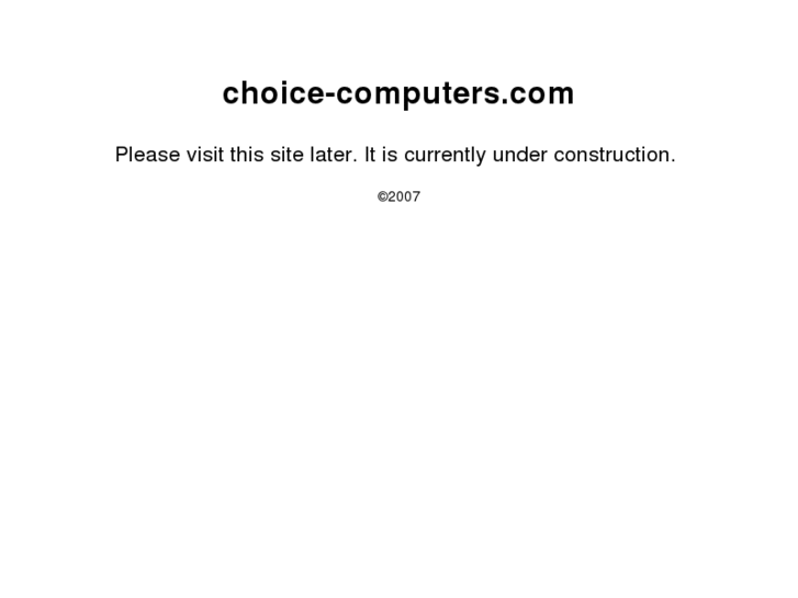 www.choice-computers.net
