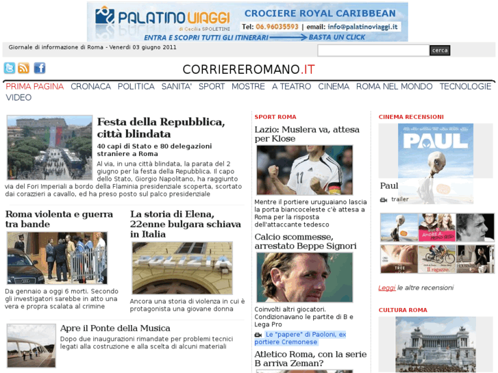 www.corriereromano.it