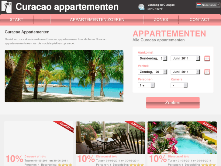 www.curacao-appartementen.com