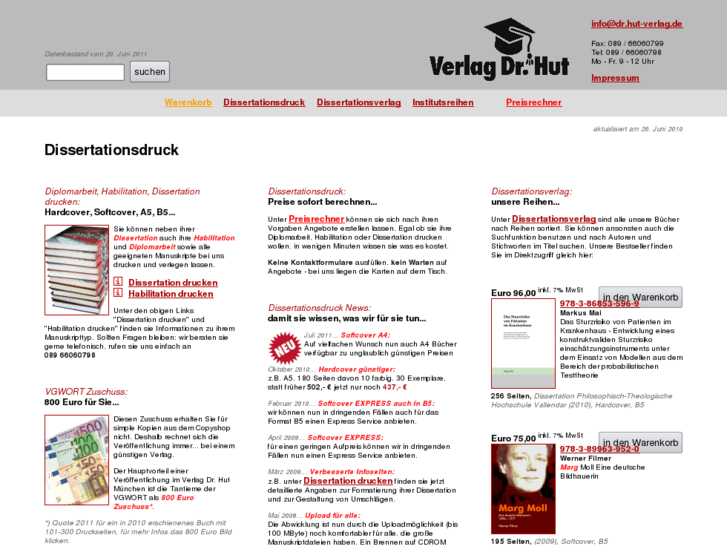 www.hut-verlag.de