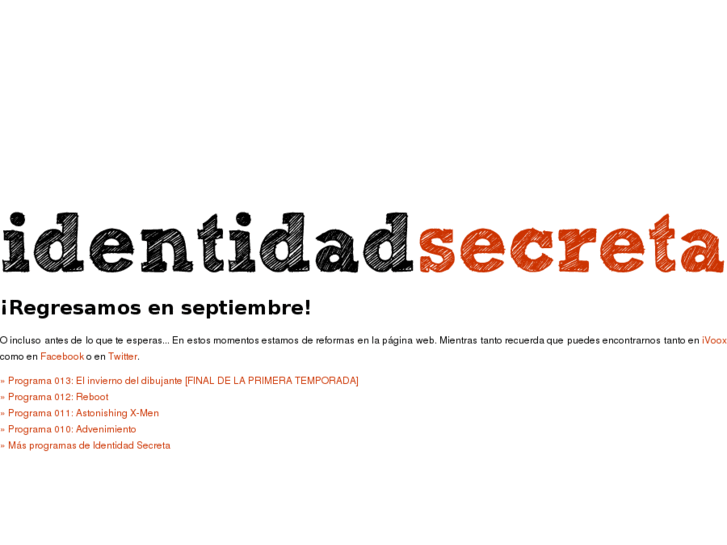 www.identidadsecreta.es