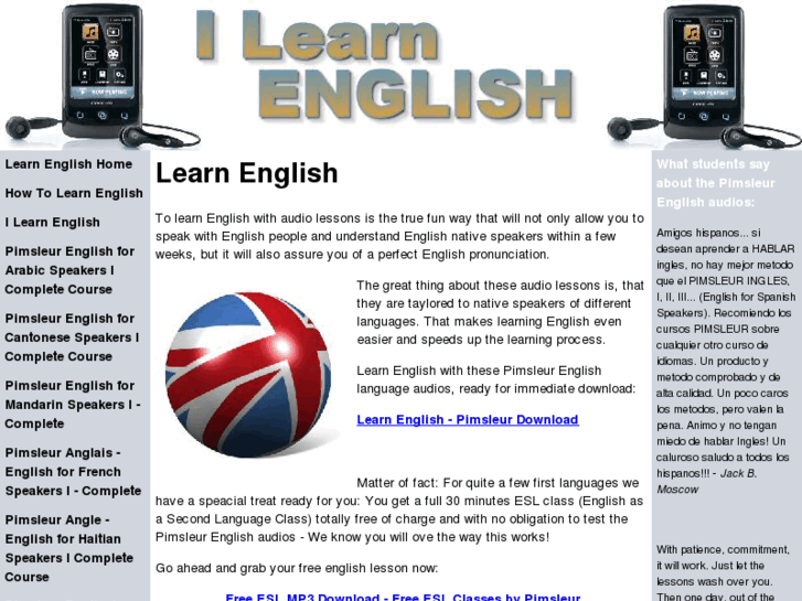 www.ilearnenglish.org