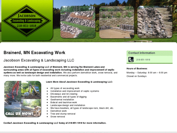 www.lakesareaexcavatinglandscaping.com