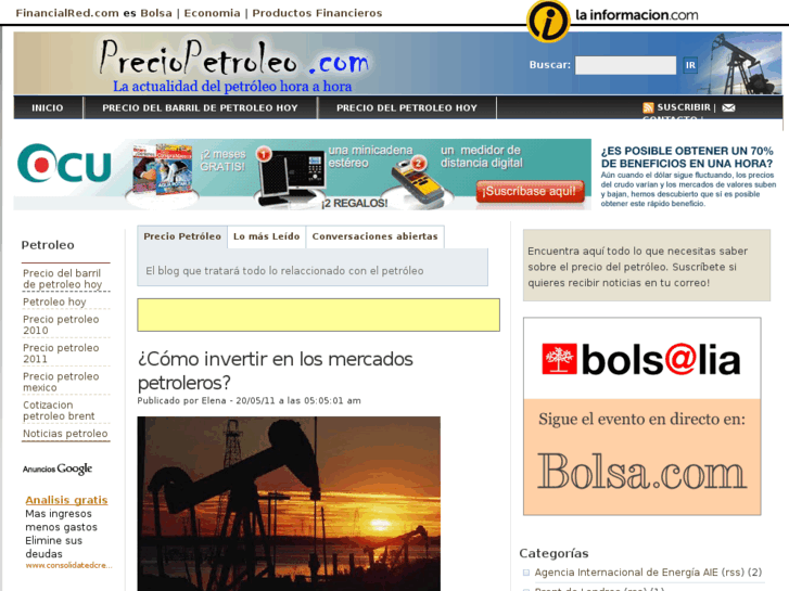 www.preciopetroleo.com