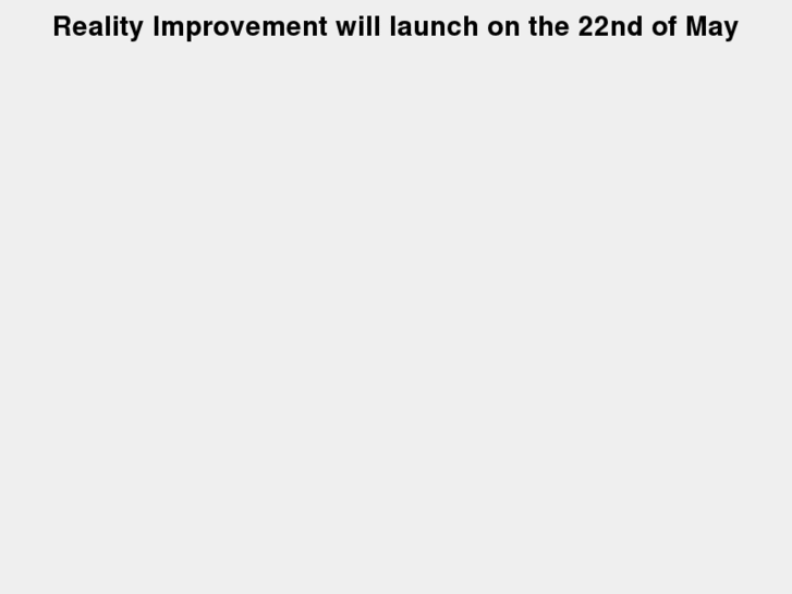 www.realityimprovement.com