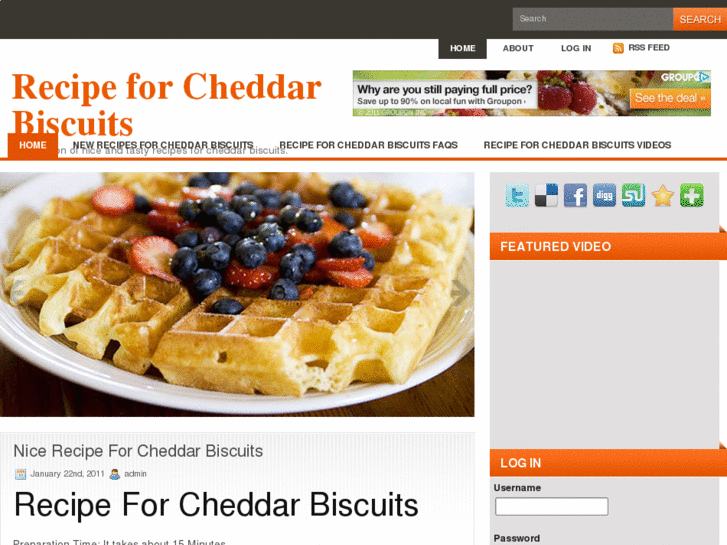 www.recipeforcheddarbiscuits.com