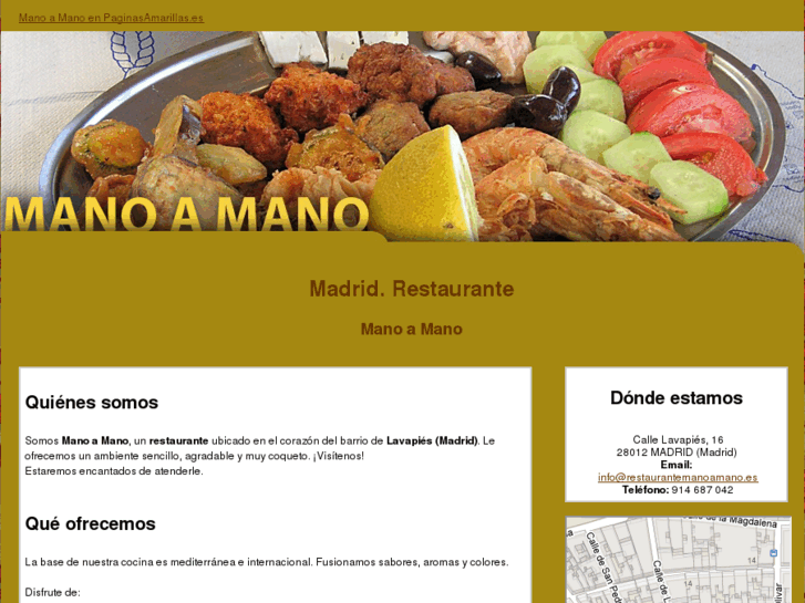 www.restaurantemanoamano.es