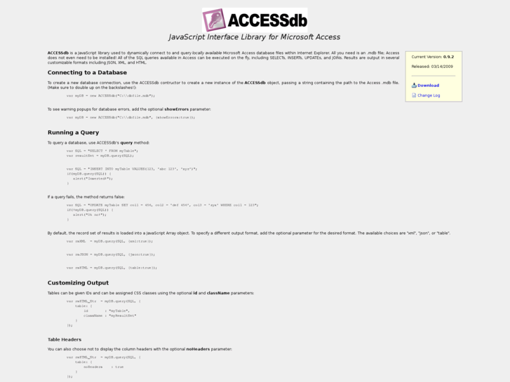 www.accessdb.org