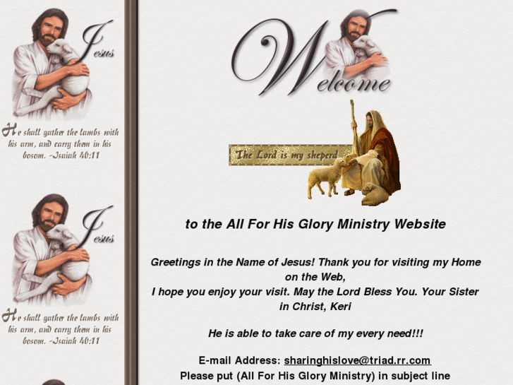 www.allforhisgloryministry.com