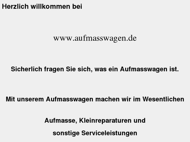 www.aufmasswagen.com