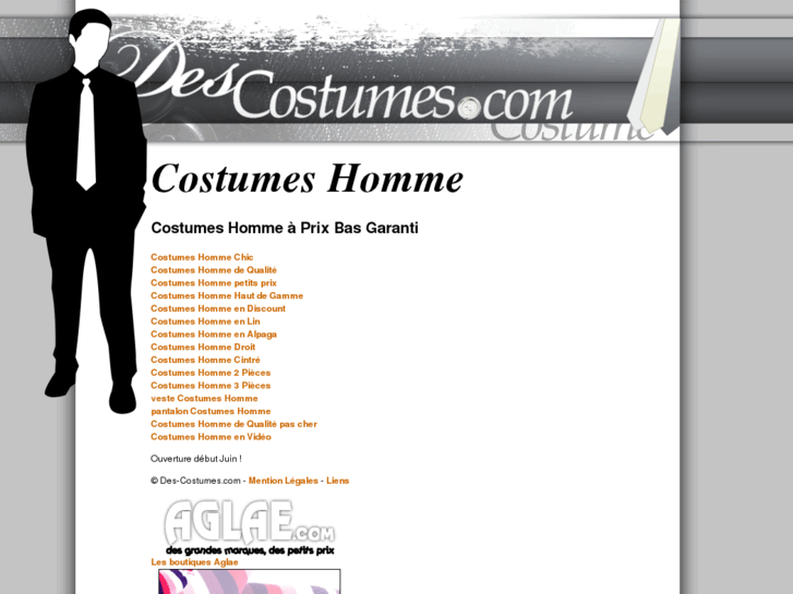 www.costume-homme.net