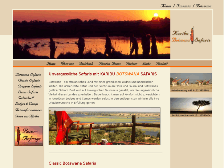 www.karibu-botswana-safaris.de