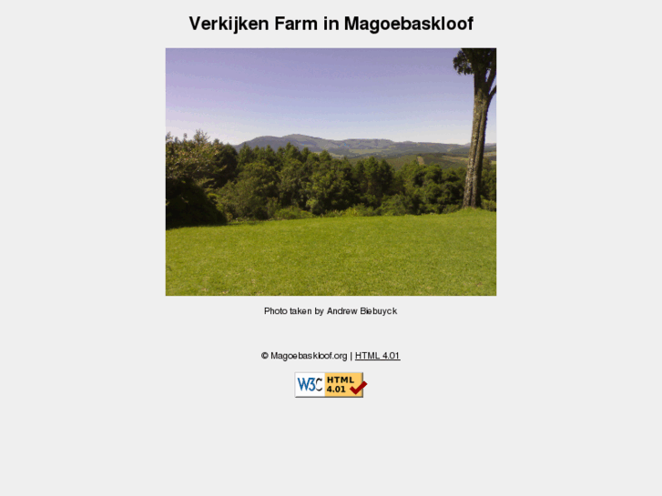 www.magoebaskloof.org