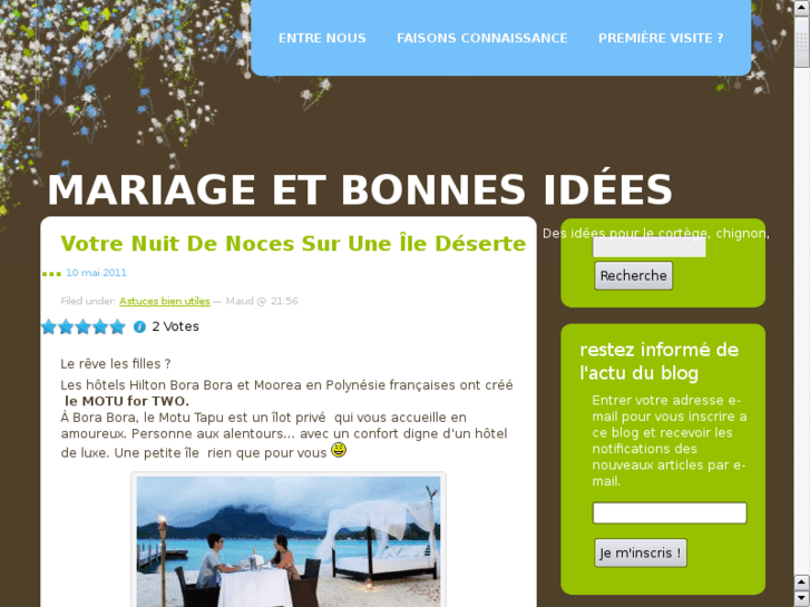 www.mariageetbonnesidees.com