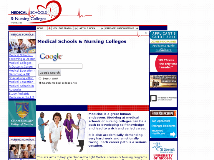 www.medical-colleges.net