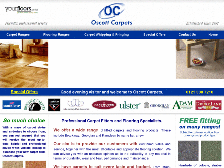 www.oscottcarpets.com