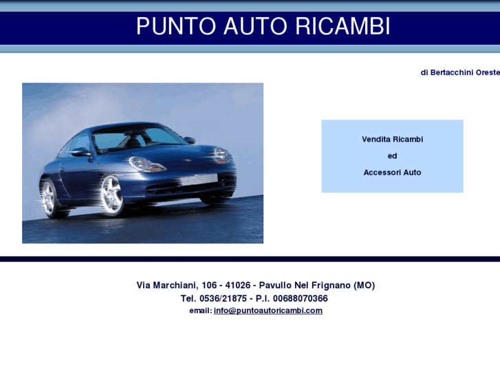 www.puntoautoricambi.com