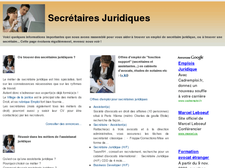 www.secretaires-juridiques.com