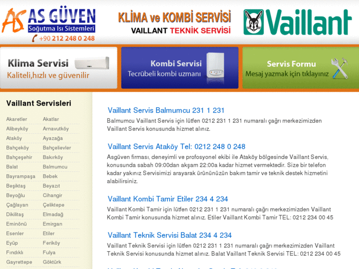 www.vaillantkombiservisim.com