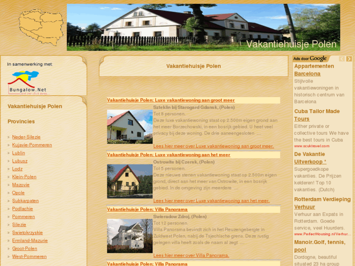 www.vakantiehuisjepolen.eu