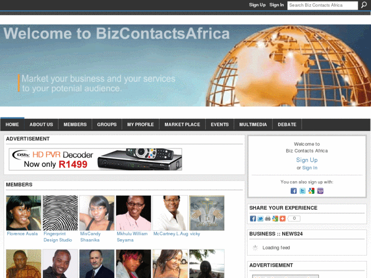 www.bizcontactsafrica.com