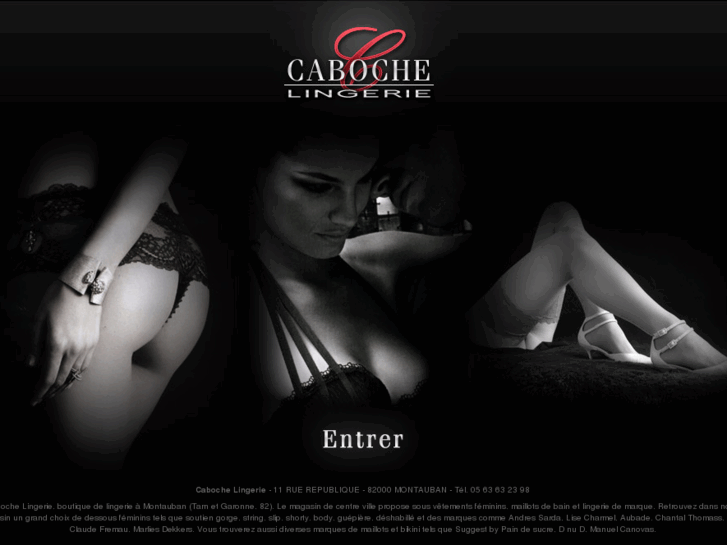 www.caboche-lingerie.com
