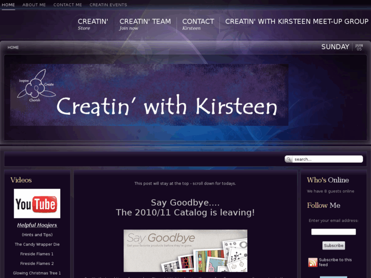 www.creatinwithkirsteen.com