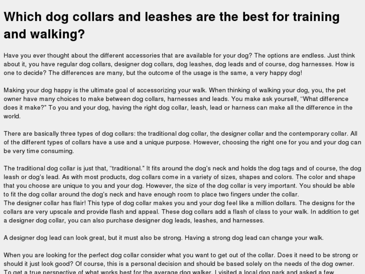 www.dogcollarking.com