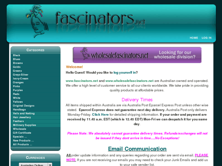 www.fascinators.net