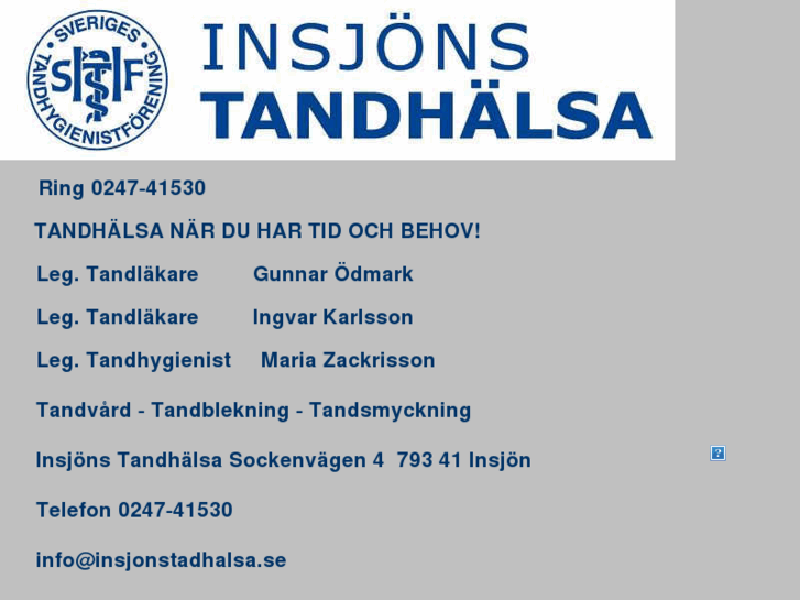 www.insjonstandhalsa.se