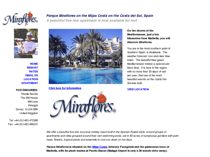 www.mirafloresholidays.com