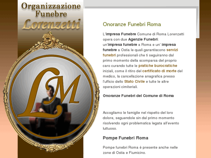 www.organizzazionefunebrelorenzetti.com