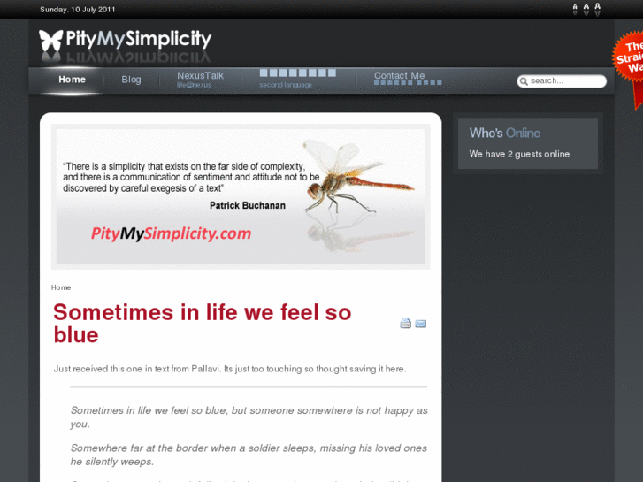 www.pitymysimplicity.com