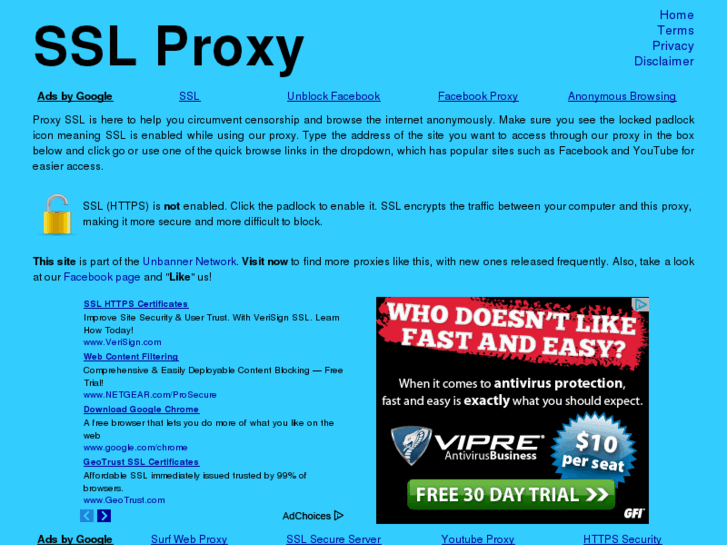 www.proxyssl.org